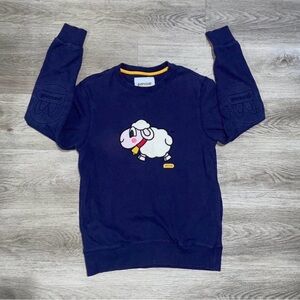 Vintage 2000s Pancoat Equipment Sheep
Patch Logo Crewneck Japan